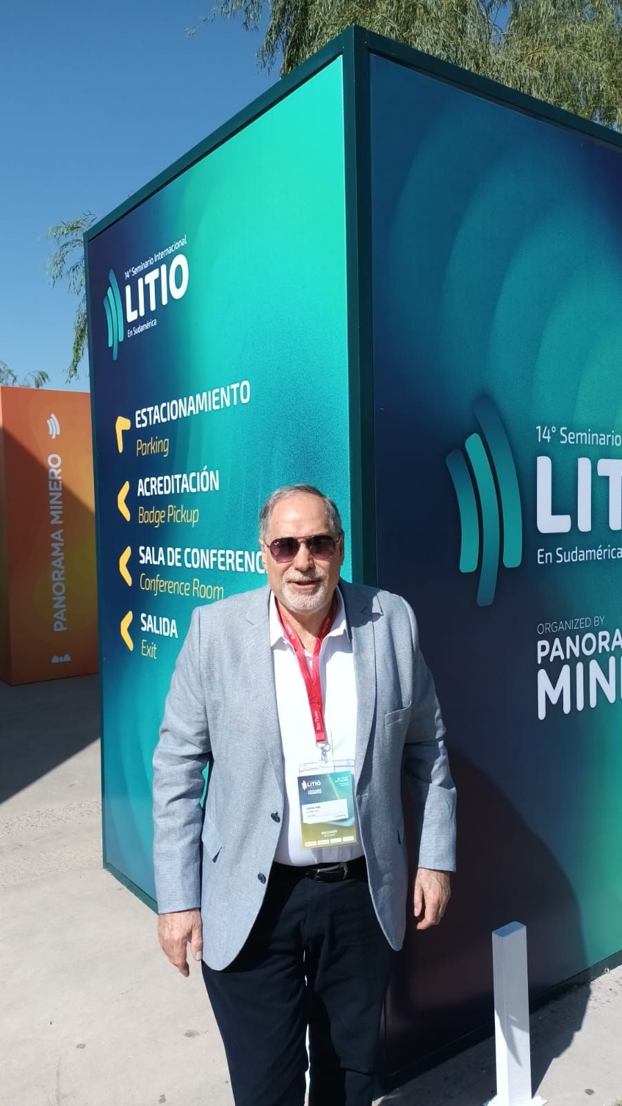 Gabriel Katz en evento de minería y litio
